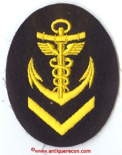 WW II GERMAN NAVY ADMINISTRATION CHIEF PETTY OFFICER INSIGNIA