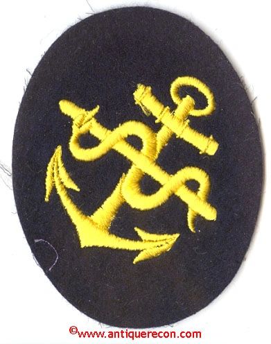 WW II GERMAN NAVY SICK BERTH PETTY OFFICER INSIGNIA