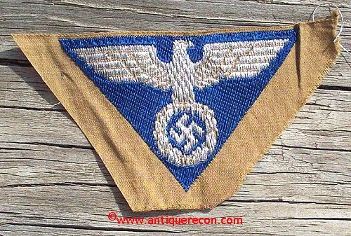 WW II GERMAN SA CAP EAGLE