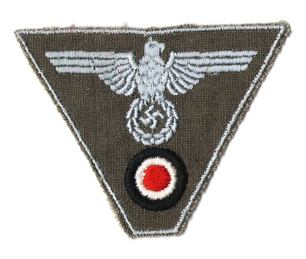 WW II GERMAN CAP EAGLE TRAPEZOID