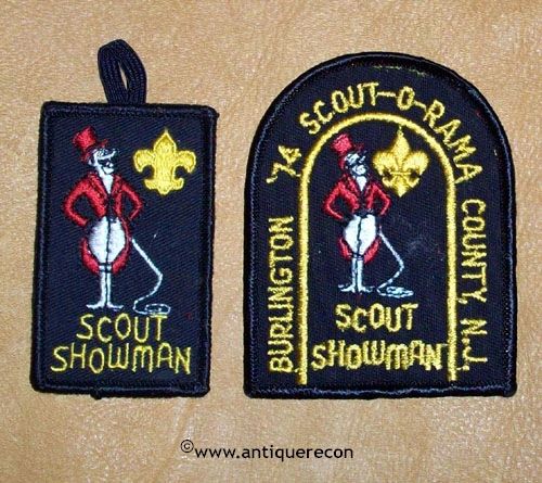 BOY SCOUT 1974 SCOUT-O-RAMA BURLINGTON COUNTY NEW JERSEY PATCH