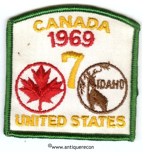 BSA CANADA UNITED STATES CAMPOREE 1969 PATCH