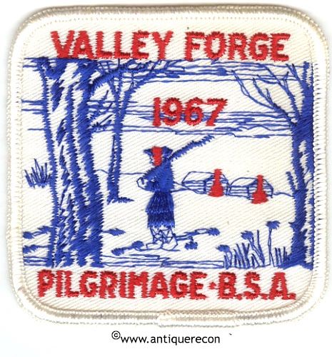 BSA VALLEY FORGE PILGRIMAGE 1967 PATCH