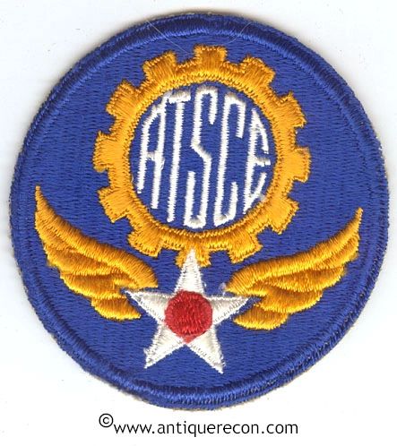 WW II US AIR TECHNICAL SERVICE COMMAND PATCH