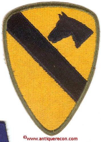 WW II US ARMY 1st CAVALRY DIVISION PATCH