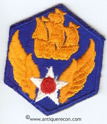 WW II US ARMY 6th AIR FORCES PATCH