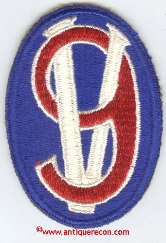WW II US ARMY 95th INFANTRY DIVISION PATCH