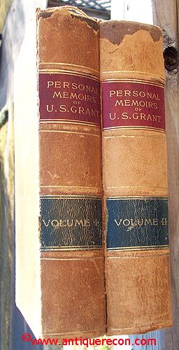 PERSONAL MEMOIRS OF ULYSSES S. GRANT - 1885