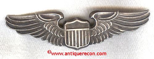 WW II US ARMY PILOT WING - BALFOUR - STERLING