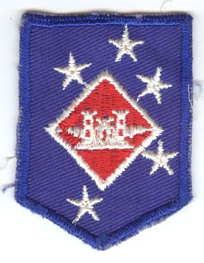 USMC 1st MARINE AMPHIBIOUS COMMAND AVIATION ENGINEER PATCH - SMALL