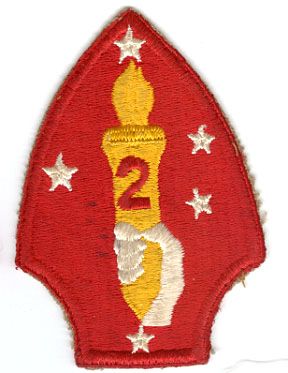 USMC 2nd MARINE DIVISION PATCH