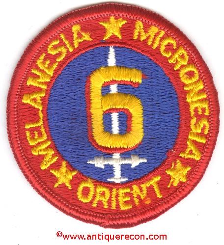 USMC 6th MARINE DIVISION PATCH