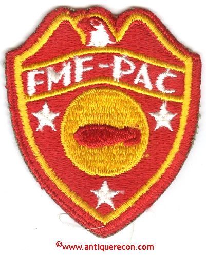 USMC FMF-PAC BOMB DISPOSAL UNIT PATCH