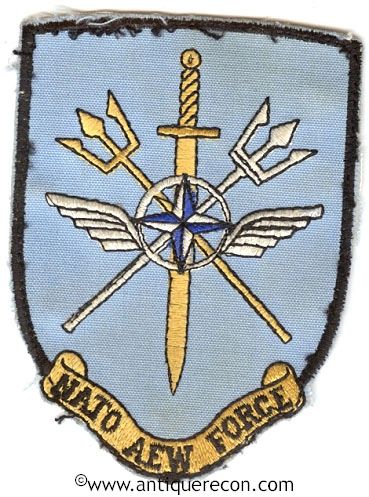 US NATO AIRBORNE EARLY WARNING FORCE PATCH