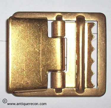 US ARMY OPEN FACE BRASS BUCKLE FOR WEB BELT