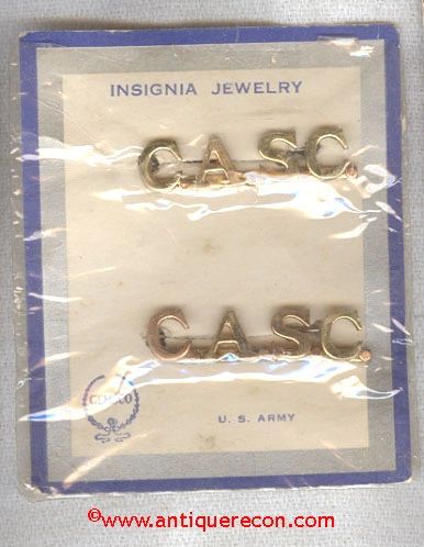 GEMSCO C.A.S.C. COLLAR INSIGNIA