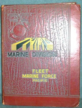 KOREA ERA THIRD MARINE DIVISION FLEET MARINE FORCE PACIFIC YEAR BOOK