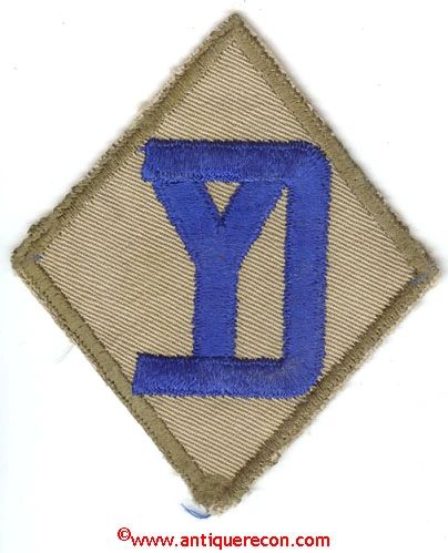 US ARMY 26th INFANTRY DIVISION PATCH