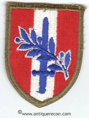 US ARMY AUSTRIAN OCCUPATION FORCES PATCH