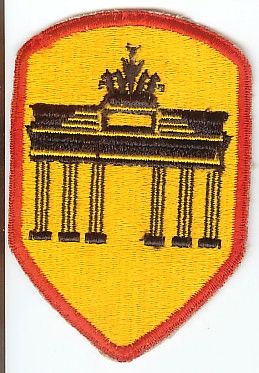 US ARMY BERLIN DISTRICT PATCH