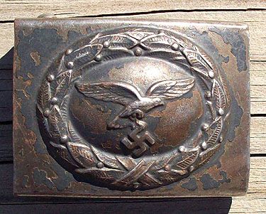 WW II GERMAN LUFTWAFFE ENLISTED COMBAT BUCKLE - 1940 DATED