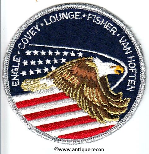 NASA SHUTTLE DISCOVERY MISSION 51-I MISSION PATCH