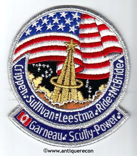 NASA SHUTTLE MISSION 41-G PATCH