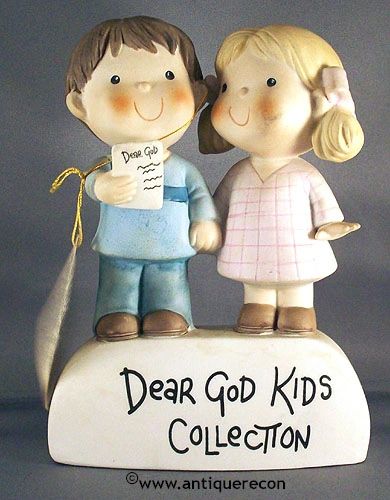 DEAR GOD KIDS COLLECTION BY ENESCO DISPLAY SIGN