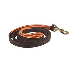 2 foot leather outlet dog leash