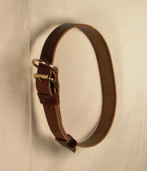 Leather Neck Collar - ADULT Size
