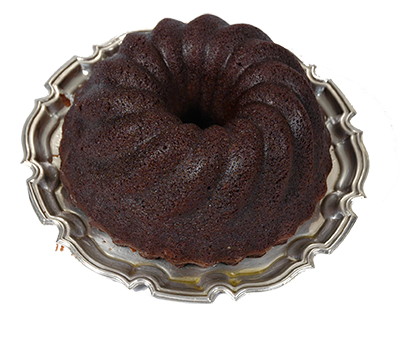 Chocolate Cherry Ring Cake.