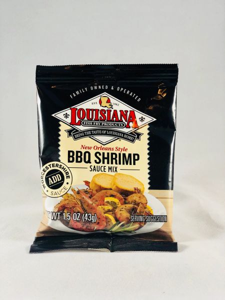 Louisiana Sauce Mix, BBQ Shrimp, New Orleans Style - 1.5 oz