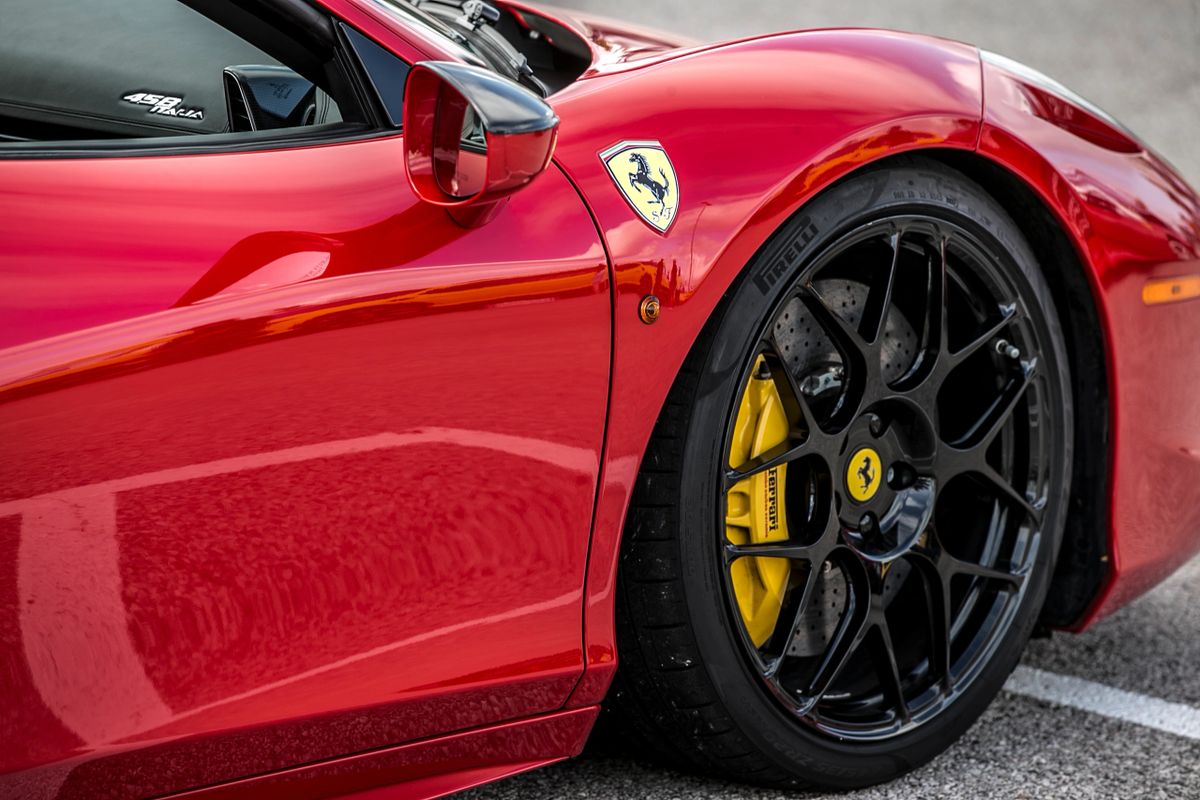 Ferrari F430 Scuderia CFRC brake rotors for front and rear brakes