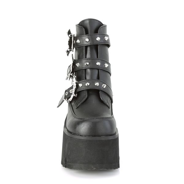 Demonia Ashes-55 Black Vegan Leather | Kryonik Design