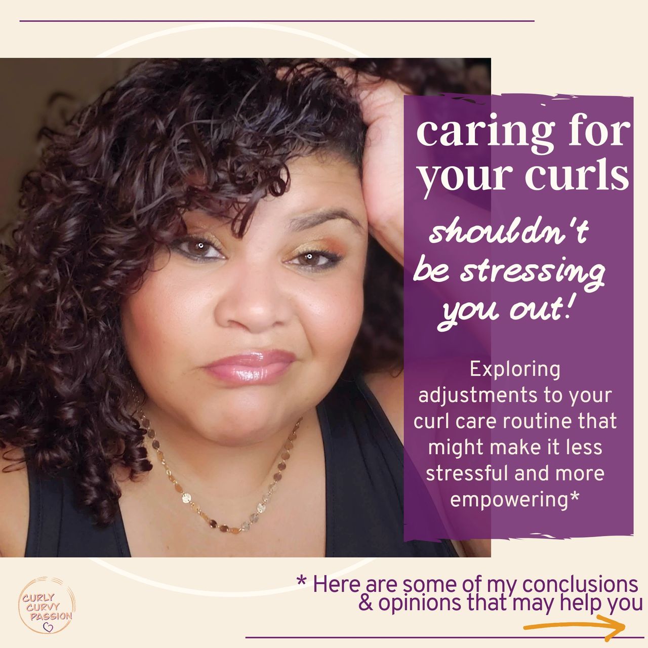Caring For Your Curls Shouldn't be Stressing You Out!