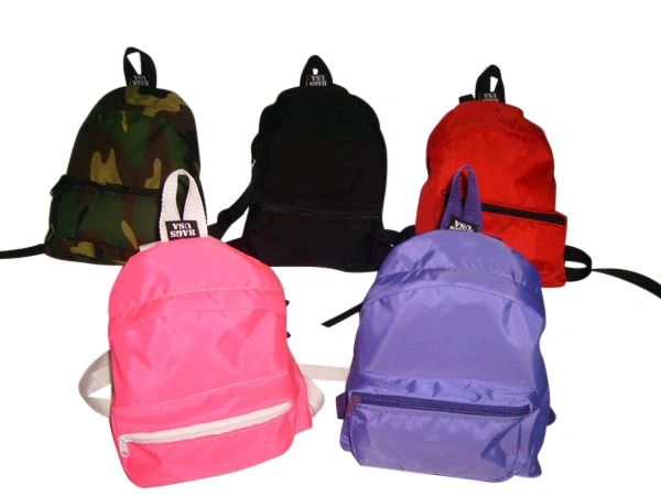 Mini Backpacks , Small School Backpack, Ladies Purse Style Backpack Made In USA.