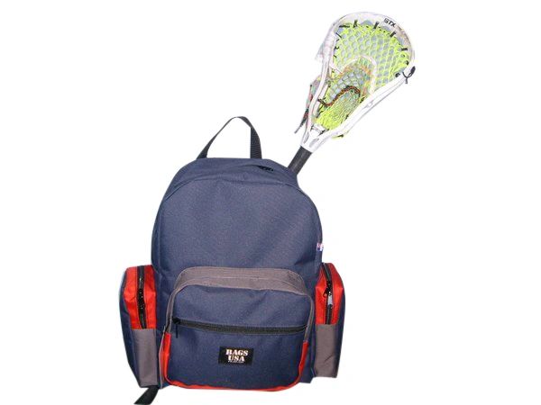 Lacrosse Backpack, Lacrosse Equipment Backpack With Hidden Stick Sleeve, Made In USA
