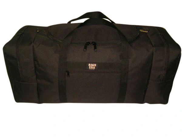 Expedition Duffle Travel Bag With U Opening For Easy Excess And Two End Compartment Made In USA.