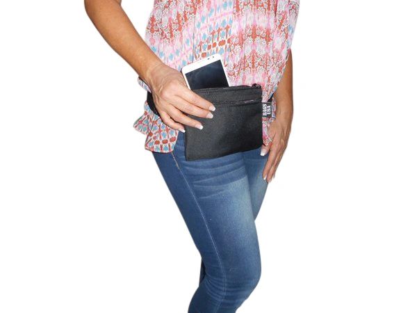 Flat Fanny Pack For Cellphone, Wallet , Keys Made In USA.