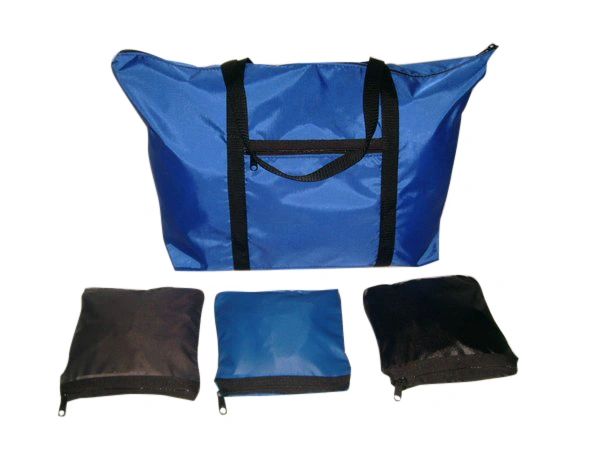 Extra large nylon tote bag with zipper online