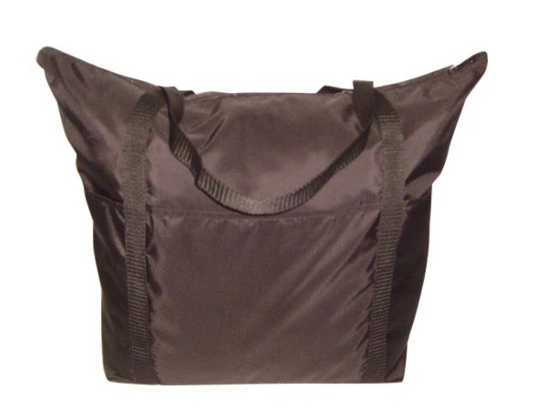 Large Ladies Tote Carry On Bag With Outside Pockets Made In USA.