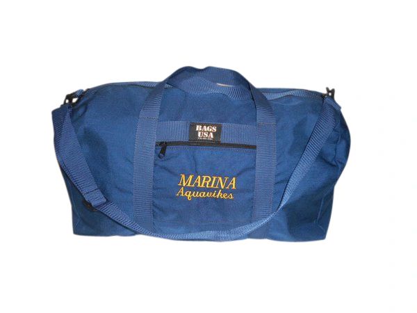 Swim Bag, Carry On Size Wet And Dry Bag Made In USA.