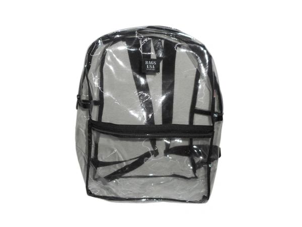 PVC Clear Bag Handbags Transparent Shoulder Bag Stadium Approved for Work, Concert,Sports Event,Black 