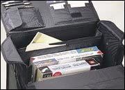 Salesmen's Sample Case, Catalogue Case with Organizer, Rigid All 6 sides,Black.