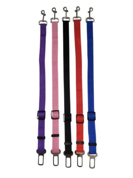 Pet Seat Belt For Dogs & Cats, Buckle Up Tether Adjustable Seatbelt For Cars Or Trucks.