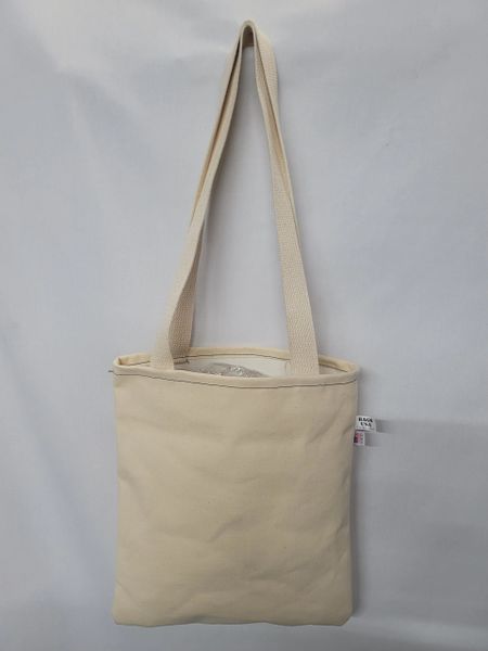 Canvas Tote Bag Foldable Shoulder Tote, Great For Everyday Use, Make A Great Pickleball Bag Made In USA.
