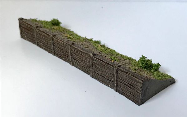 (10mm) Timber Revetment Sections (pack of 2)