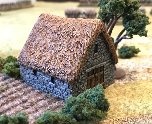 (10mm) Thatched Stone Barn