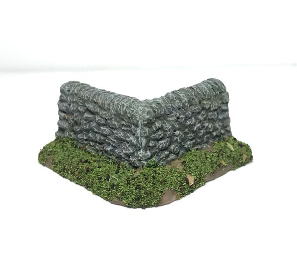 (28mm) Rural Wall Corner Sections (2 per pack)