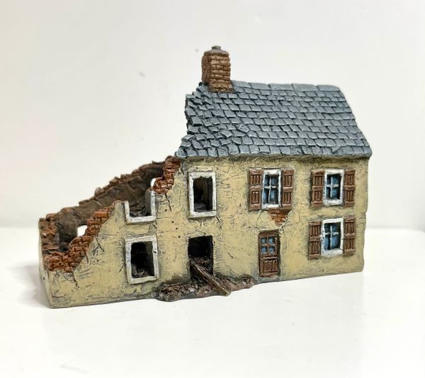10mm Ready painted Terrace Ruin